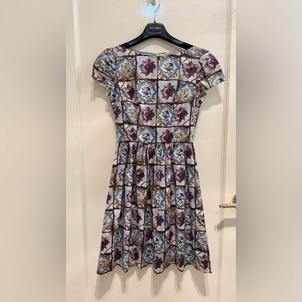 Prada Floral Midi Dress